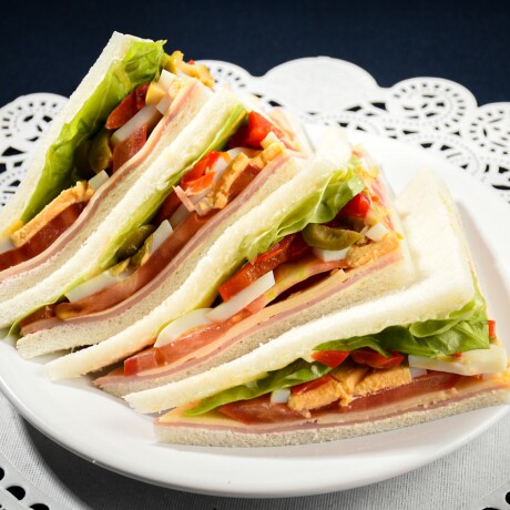 Sandwich Olímpico (4 unidades) Pan blanco