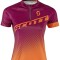 Camiseta Scott Endurance Dama Naranja/violeta