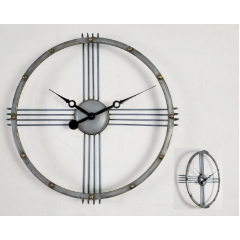 Reloj de pared en hierro Reloj de pared en hierro