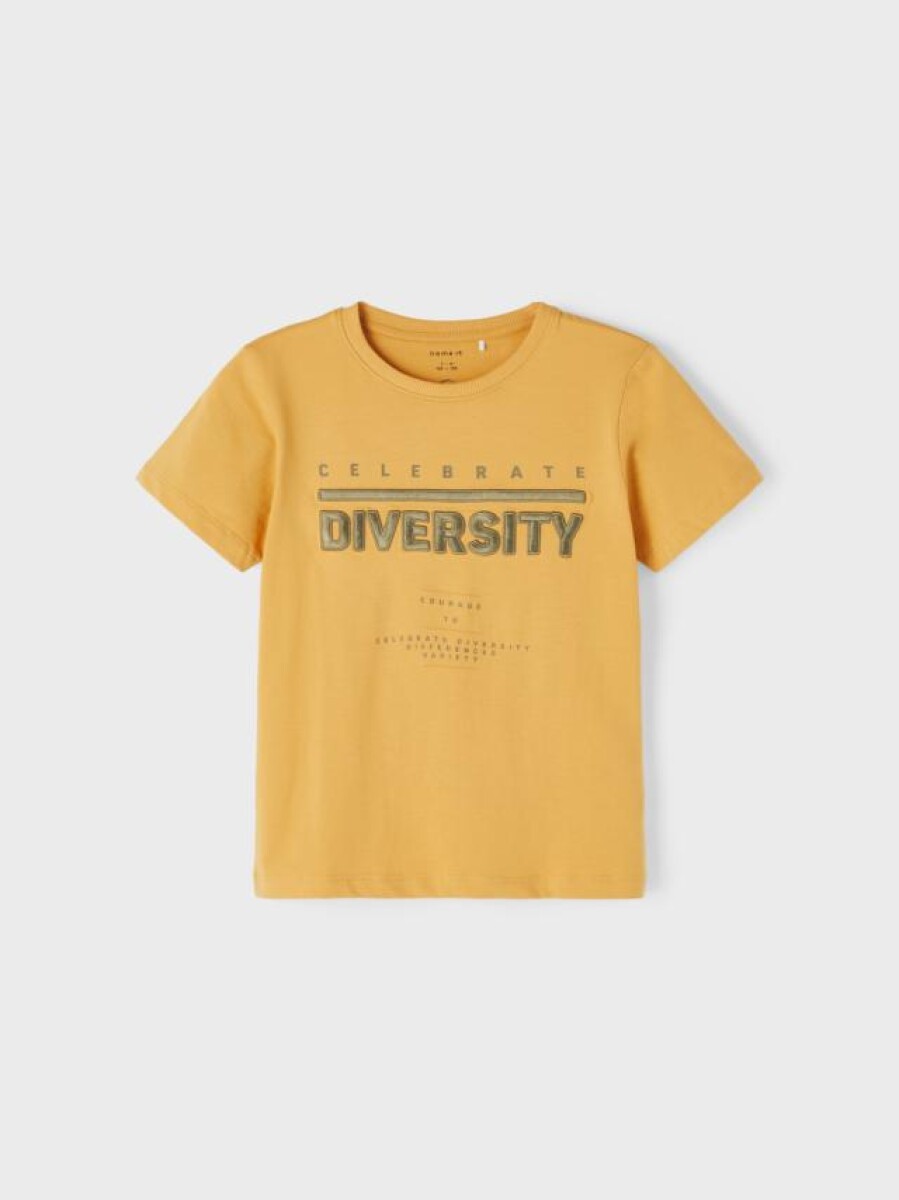 Camiseta estampada manga corta - Spruce Yellow 