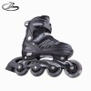 Roller Patines 4 Ruedas Lineal Papaison Regulables Negros Talle M (34 Al 37)