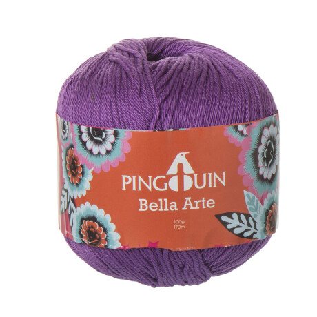 Ovillo de algodón pingouin Bella arte violeta