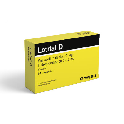 Lotrial D 12.5 Mg. 20 Comp. Lotrial D 12.5 Mg. 20 Comp.