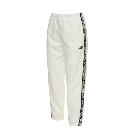 Pantalon New Balance de Dama -PERFORMANCE FLEECE- WP13176SST WHITE