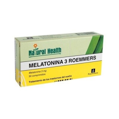 Melatonina 3 Mg. 30 Comp. Melatonina 3 Mg. 30 Comp.