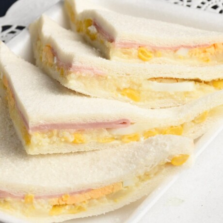Sandwich de choclo (4 unidades) Pan blanco
