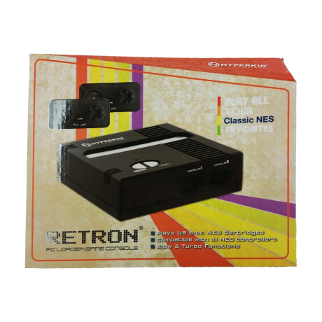 RETRON Hyperkin Consola Retro Negra [NES] RETRON Hyperkin Consola Retro Negra [NES]