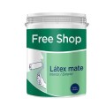FREE SHOP LATEX MATE 4Lts. - INTERIOR/ EXTERIOR FREE SHOP LATEX MATE 4Lts. - INTERIOR/ EXTERIOR