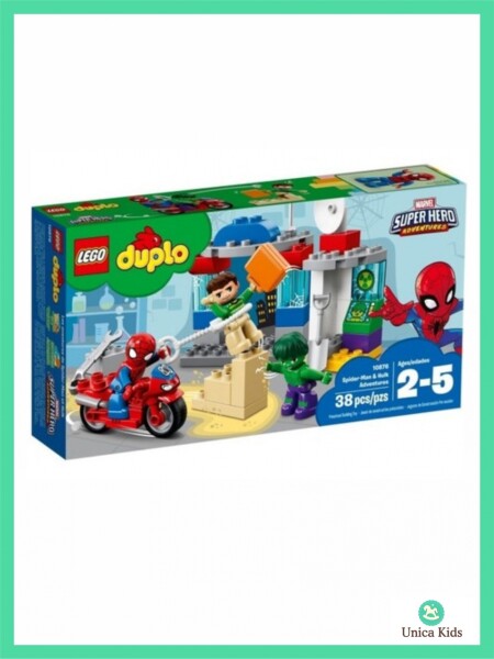 LEGO LAS AVENTURAS DE SPIDER MAN Y HULK UNICO