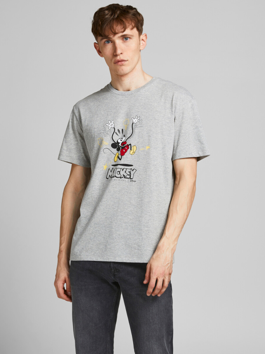 Camiseta estampada Disney - Light Grey Melange 