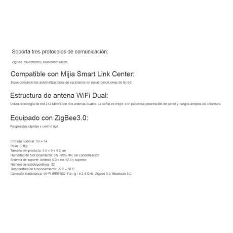 Xiaomi Mi Smart Home Hub V01