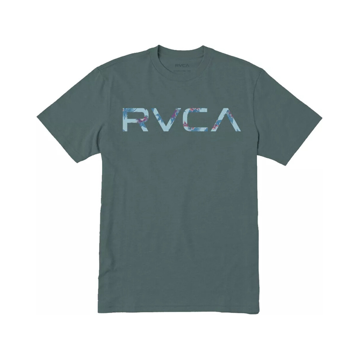 RVCA MCFLORAL SS - Green 