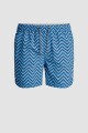 Shorts de baño estampado French Blue