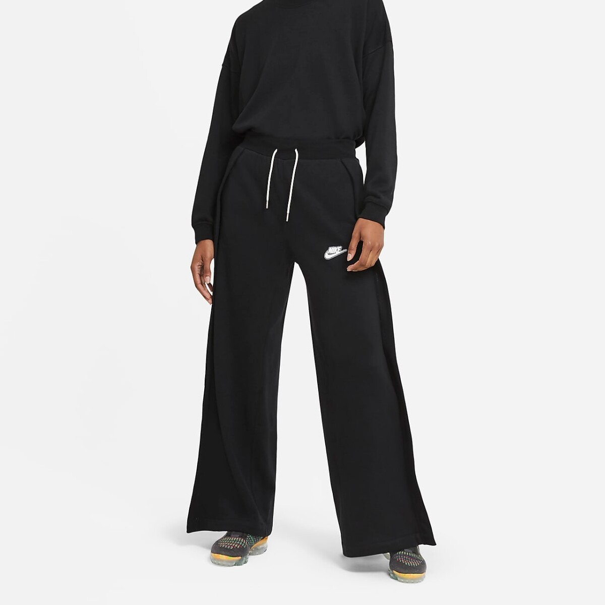 Pantalon Nike moda dama EARTH DAY BLACK/BLACK/(WHITE) - Color Único 