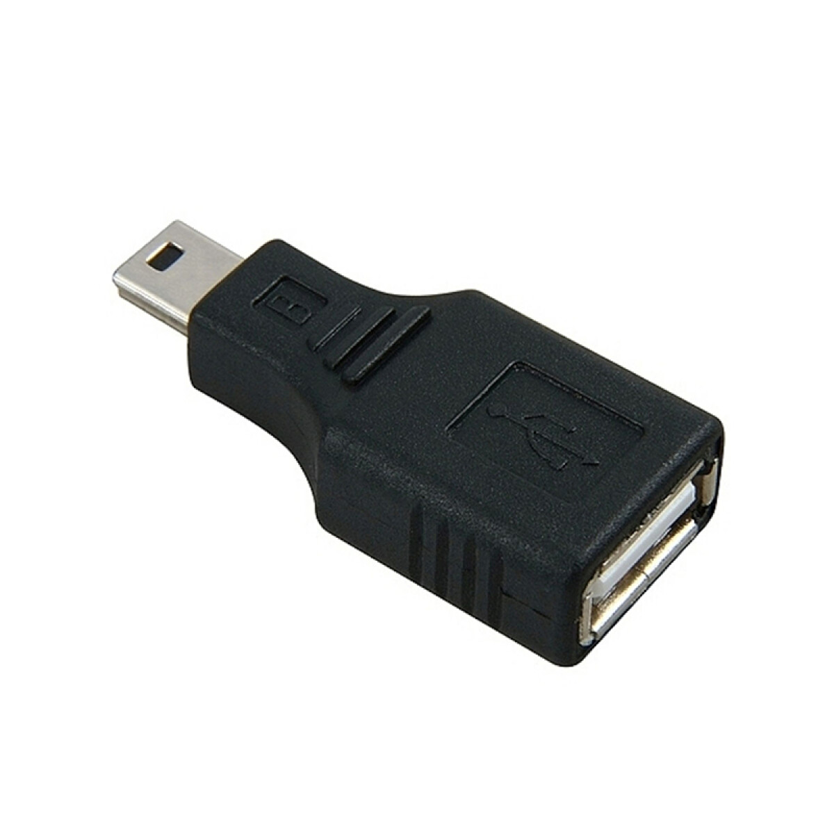Adaptador Pin USB a mini USB Hembra Macho 