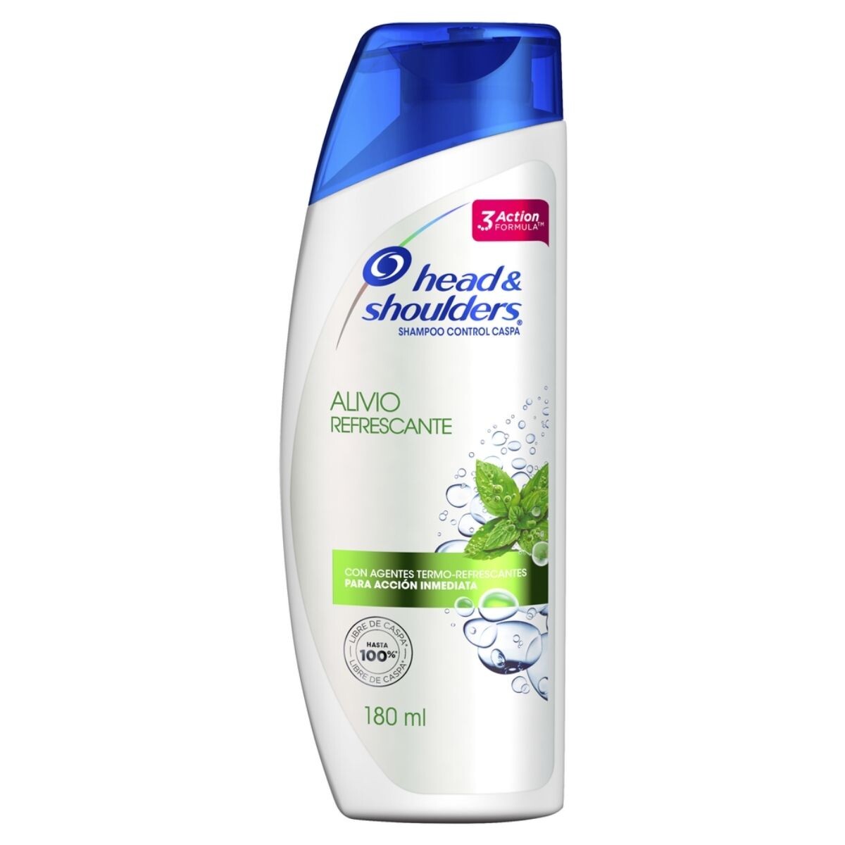 Shampoo Head & Shoulders Anticaspa Alivio Refrescante - 180 ML 