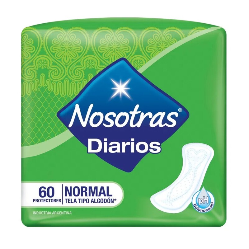 Protectores Diarios Nosotras Normal X60