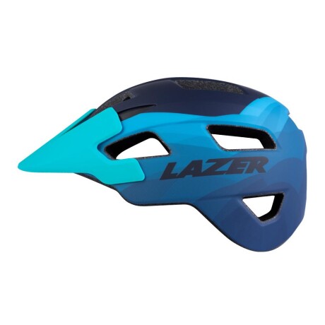 Casco Bicicleta Lazer Chiru Azul Acero - M