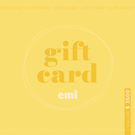 Gift Card - Voucher Regalo valor $3500 - ENVÍO GRATIS Gift Card - Voucher Regalo valor $3500 - ENVÍO GRATIS