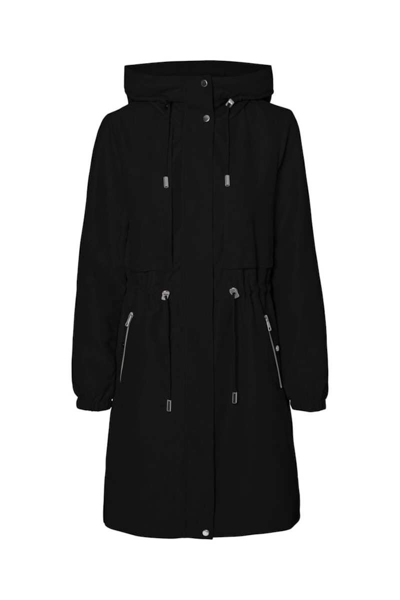 chaqueta linnea impermeable Black