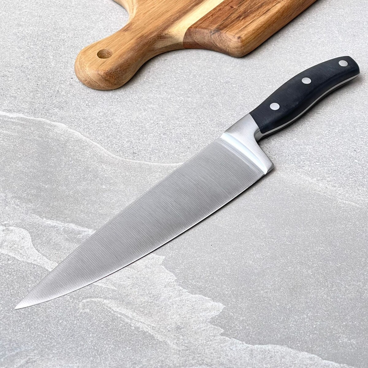 Cuchillo Chef Acero Inoxidable Homezaza 33cm 