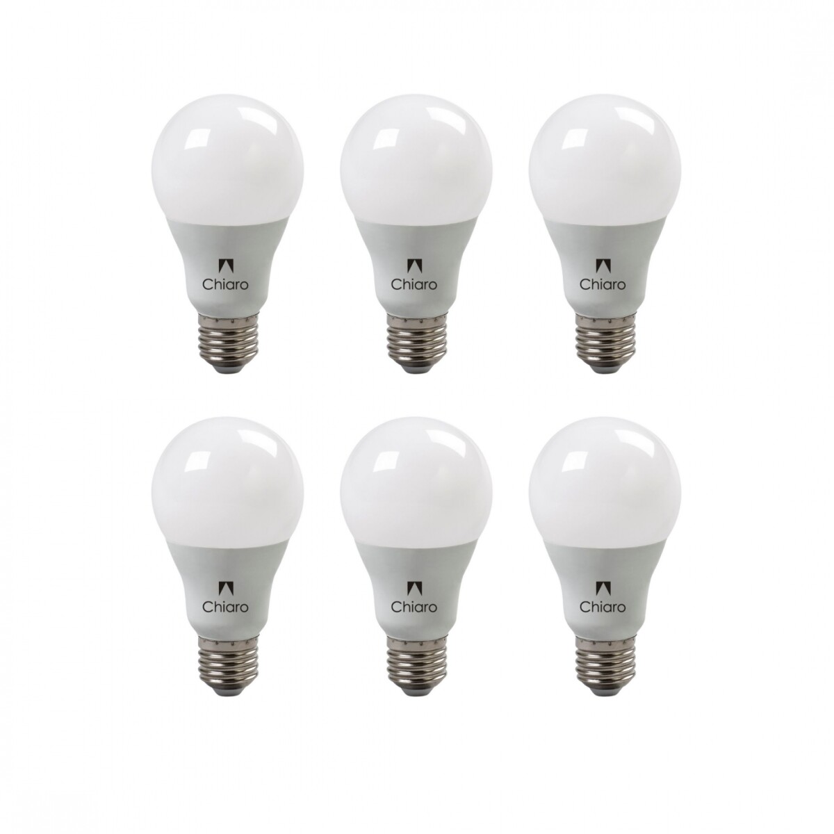 Pack x 6 pcs - Lámpara Led estándar 7W E27 - Luz Cálida 
