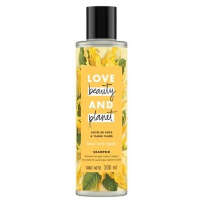 Shampoo Love Beauty & Planet Hope & Repair 300 Ml. Shampoo Love Beauty & Planet Hope & Repair 300 Ml.
