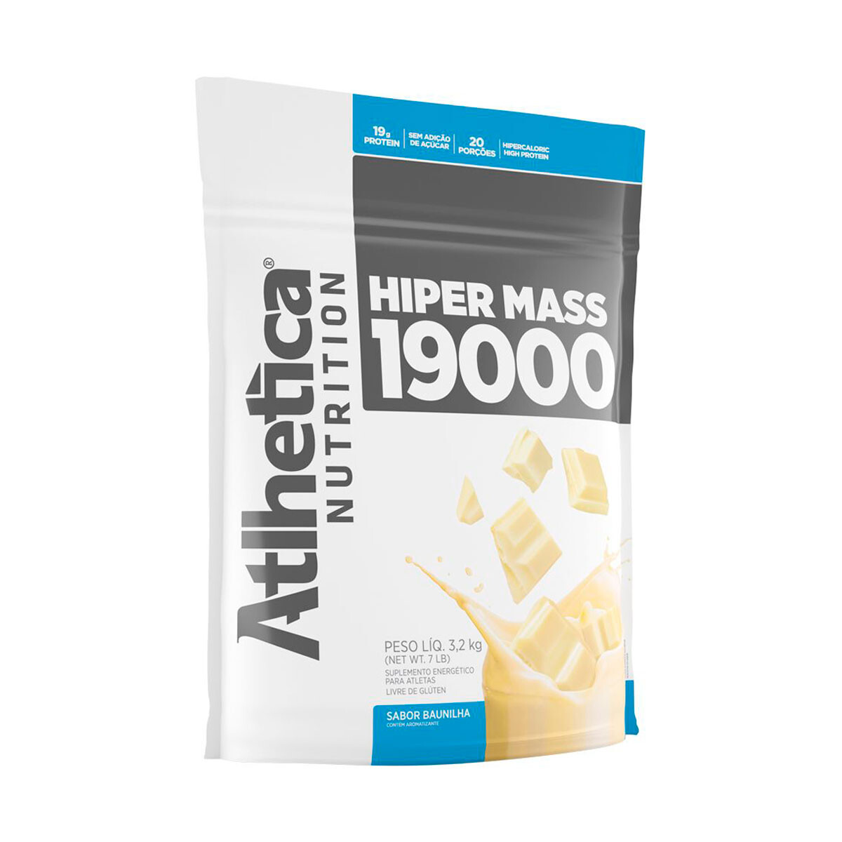 Atlhetica Hiper Mass 19000 3.2kg - Vainilla 