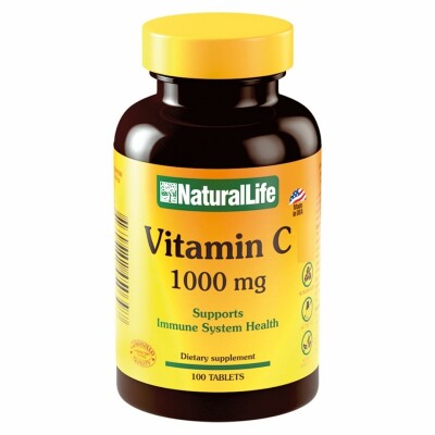 Vitamina C Natural Life 1000 Mg. 100 Tabletas Vitamina C Natural Life 1000 Mg. 100 Tabletas
