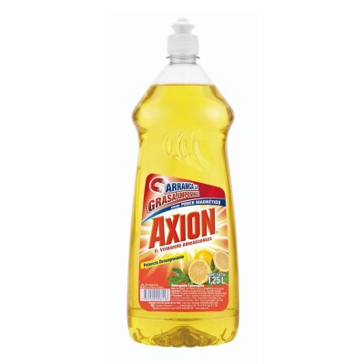 Detergente Líquido Axion Limón 1.25 LT