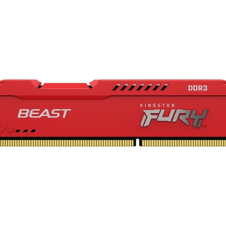 Memoria Ram Kingston Fury Beast 8GB DDR3 1600 Dimm Red 001