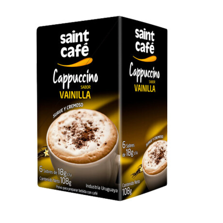 Café SAINT cappuccino stick x6u 18gr Vainilla