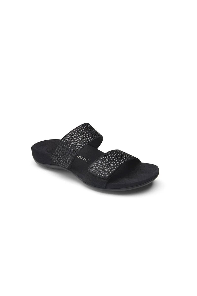 Rest Samoa Slide Sandal - Black 