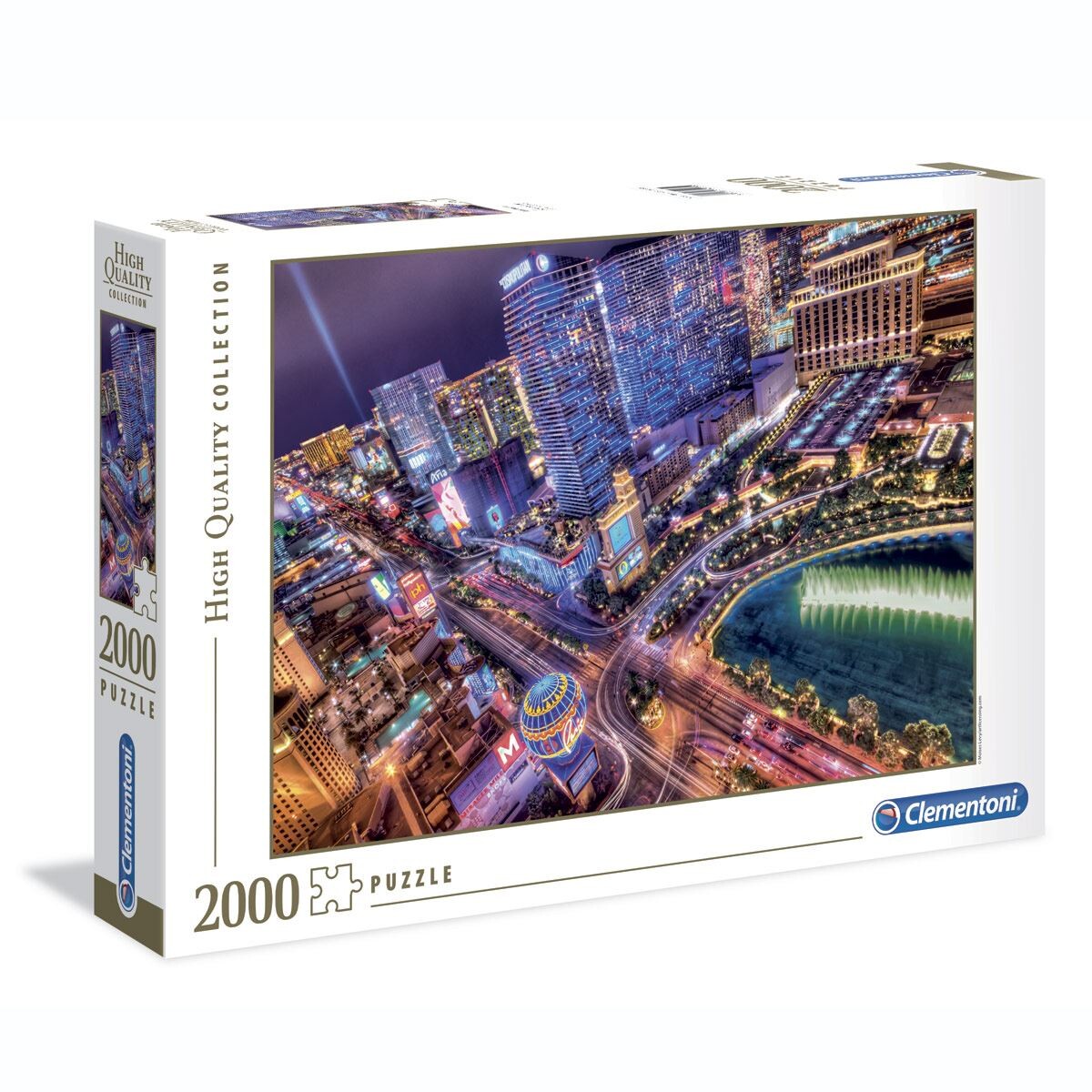 Puzzle Clementoni 2000 piezas Las Vegas High Quality - 001 