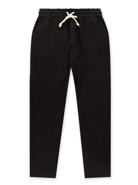 Linen pants BLACK