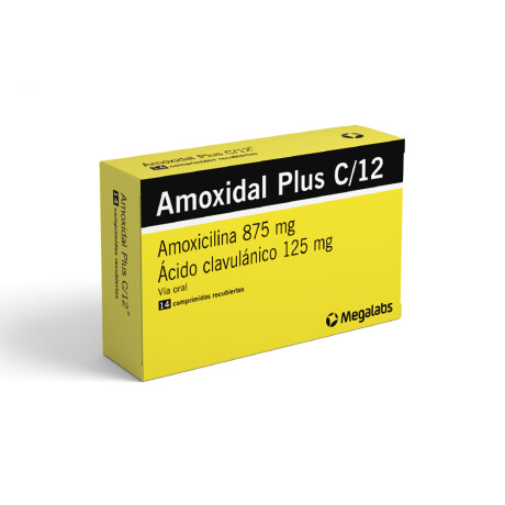 AMOXIDAL PLUS C/12 14 COMP AMOXIDAL PLUS C/12 14 COMP