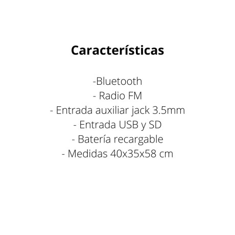 Parlante bluetooth AEK S11501A V01