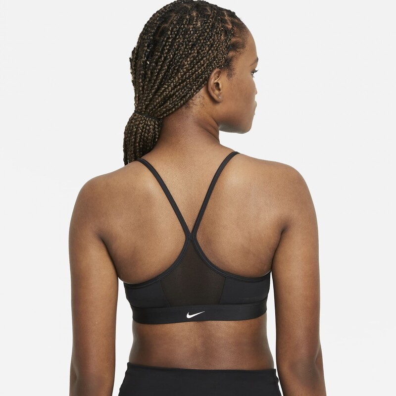Top Nike Dri-fit Indy Zip Front Top Nike Dri-fit Indy Zip Front