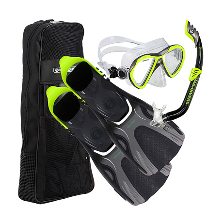 Us Divers - Kit para Agua Niño 6+ Flare Jr LX / Piper / Minnow / Travel Bag SS173114 - Lg (5 - 8). 001