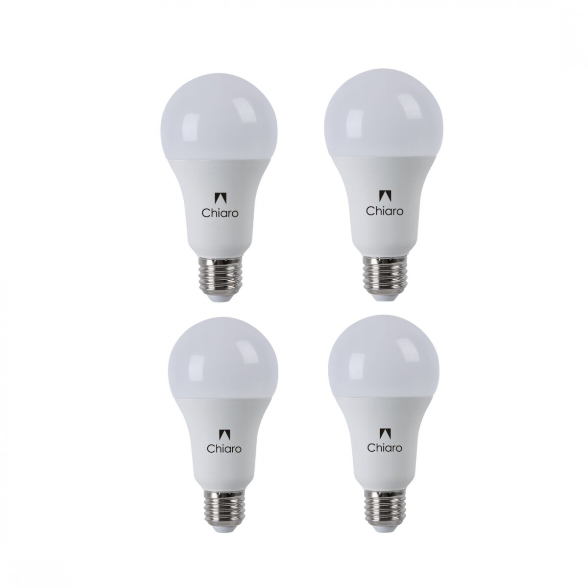 Pack x4 pcs - Lámpara led estándar 15W E27 - Luz Fría 