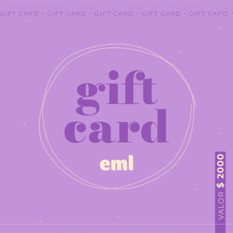 Gift Card - Voucher Regalo valor $2000 Gift Card - Voucher Regalo valor $2000