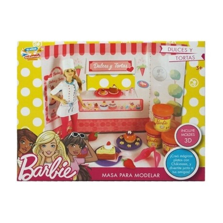Barbie Dulces y Tortas con 3 Chikimasas 601 001