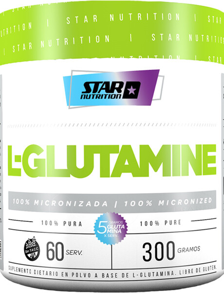 Suplemento Star Nutrition L-Glutamine recuperador 300g Suplemento Star Nutrition L-Glutamine recuperador 300g