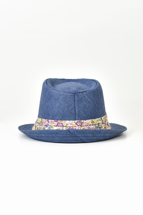Sombrero Brunella Azul Marino