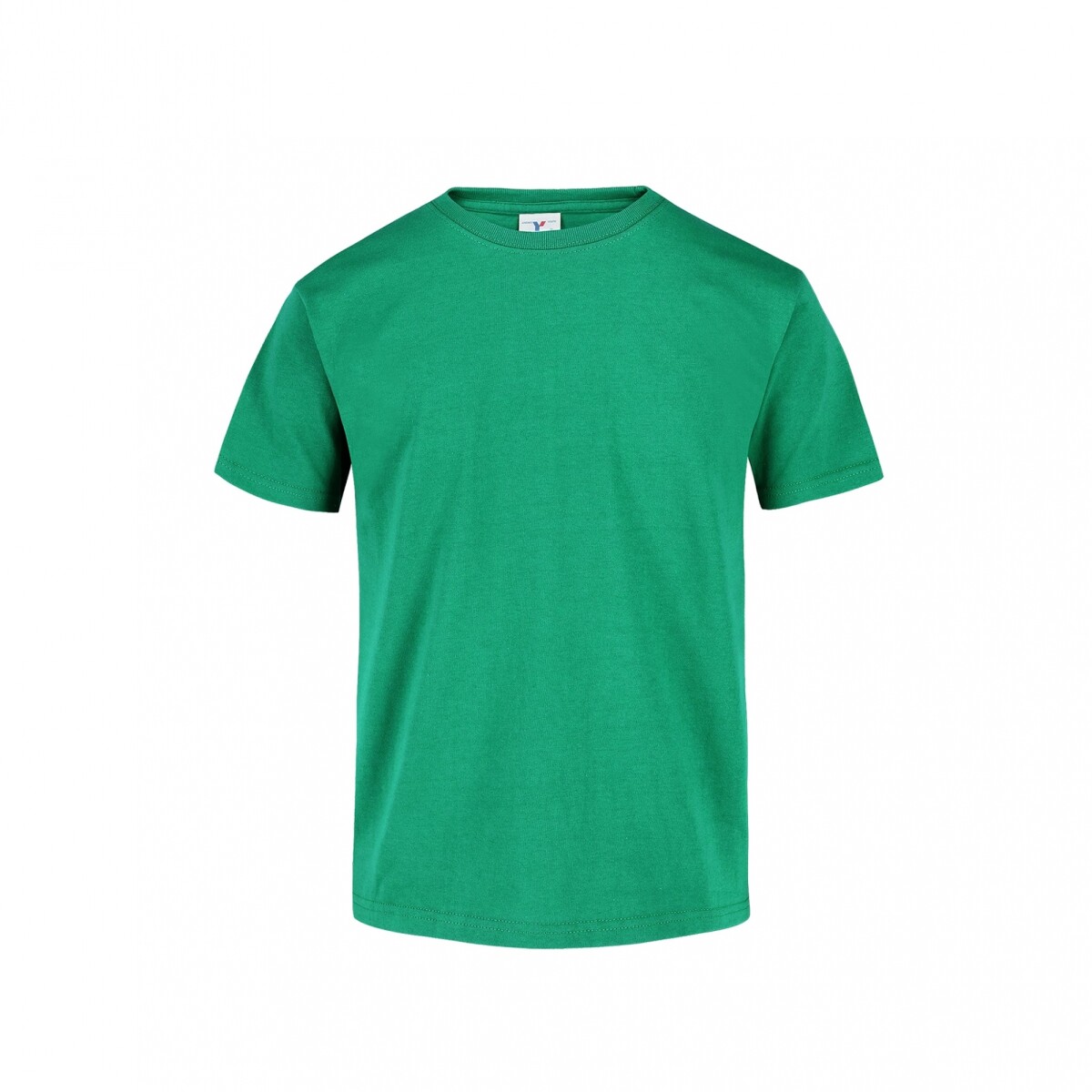 Camiseta a la base niño - Verde jade 