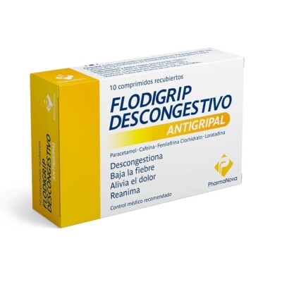 Flodigrip Descongestivo 10 Comp. Flodigrip Descongestivo 10 Comp.
