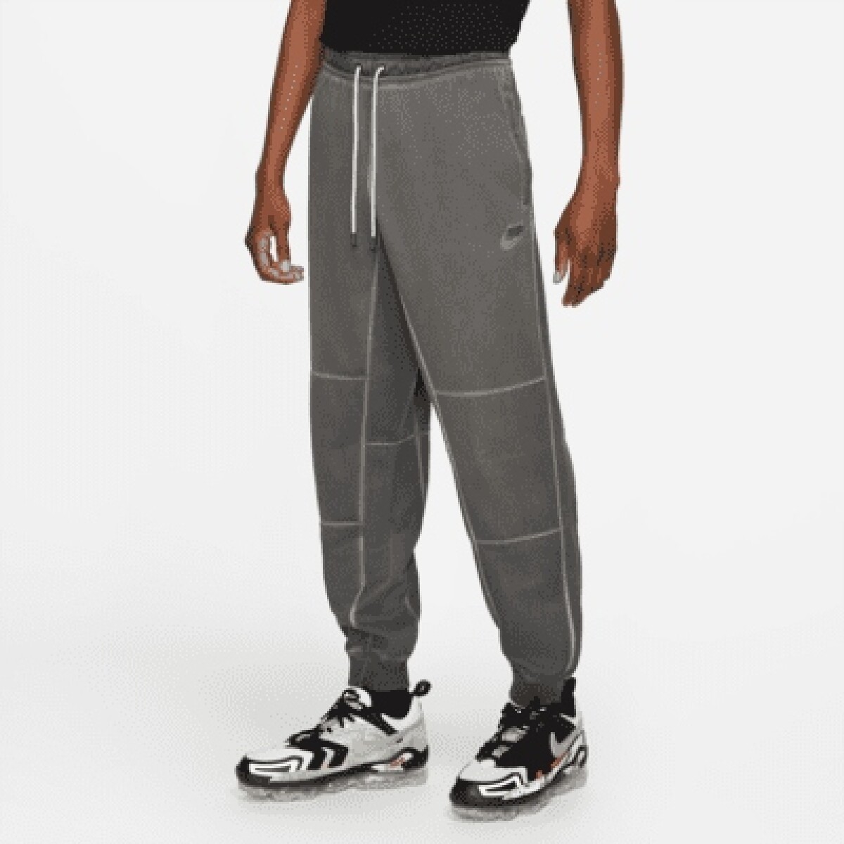 Pantalon Nike moda hombre NSW WASH REVIVAL BLACK/(BLACK) - Color Único 
