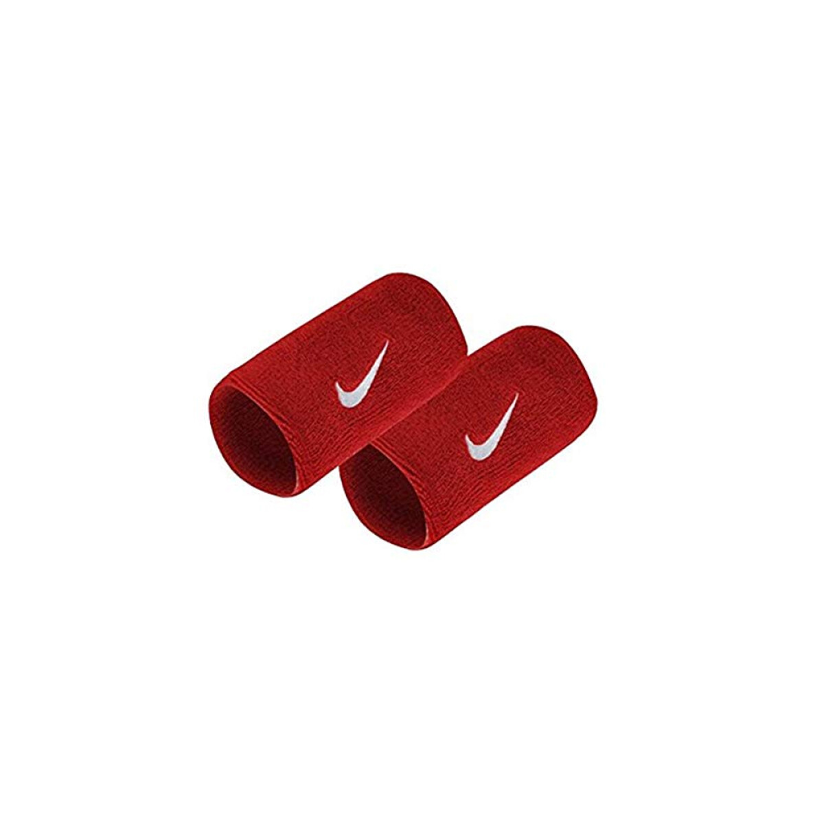 NIKE SWOOSH DOUBLEWIDE WRISTBANDS - Red 