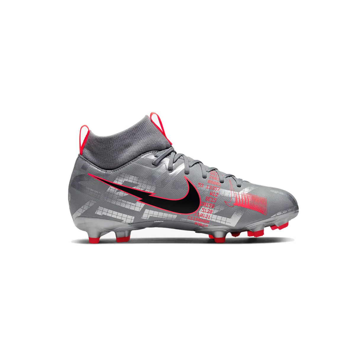 Nike Mercurial Superfly 7 Academy Multi-Ground - Grey/Red 