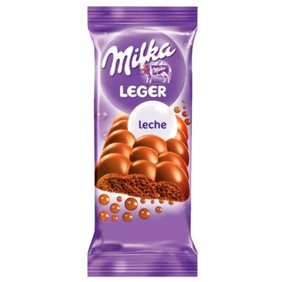 Chocolate Milka Leger C/leche 45 Grs. Chocolate Milka Leger C/leche 45 Grs.